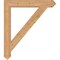 Ekena Millwork Traditional Arts & Crafts Smooth Bracket, Western Red Cedar, 5 1/2"W x 42"D x 48"H BKT06X42X48TRA03SWR - alternate 3